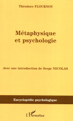 Métaphysique et psychologie (1890)