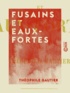 Théophile Gautier - Fusains et Eaux-fortes.