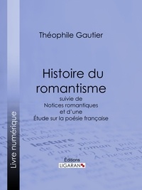  Théophile Gautier et  Ligaran - Histoire du romantisme - suivie de Notices romantiques et d'une Étude sur la poésie française.