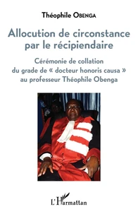Allocution de circonstance par le récipiendaire
