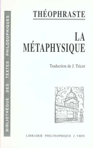 La Métaphysique