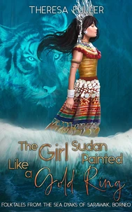 The Girl Sudan Painted like a Gold Ring
