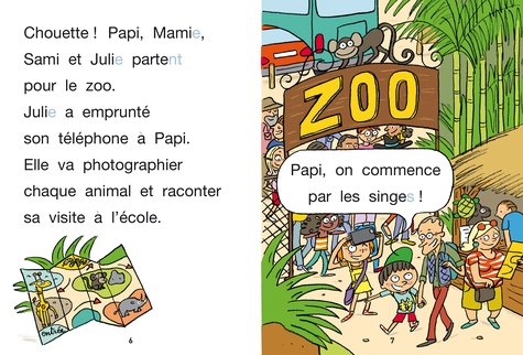 J'apprends à lire avec Sami et Julie  Le zoo. Milieu de CP, niveau 2