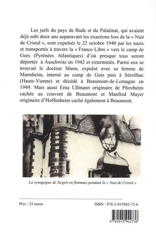 Les expulsés du pays de Bade. Trois destins particuliers à Beaumont-de-Lomagne (1943-1949)