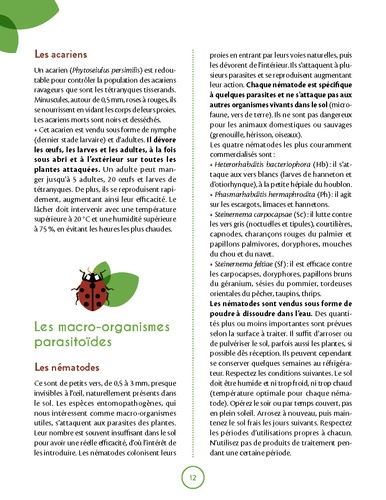 Le guide pratique du BioContrôle au jardin. Lutter naturellement contre les maladies et parisites