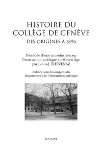 Histoire du collège de Genève