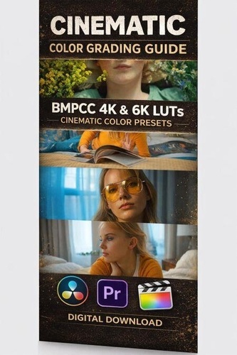 Cinematic Color Grading Guide and BMPCC 4K/6K LUTs - Thiago Vibesp ...