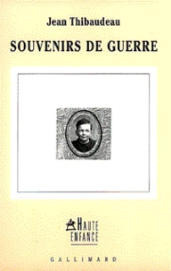 Souvenirs de guerre. suivi de Dialogues de l'aube