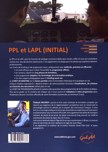 Formation au PPL et LAPL. Livret de briefing. Candidat.e AB INITIO 5e édition