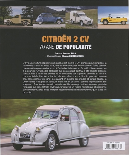 Citroën 2CV. 70 ans de popularité