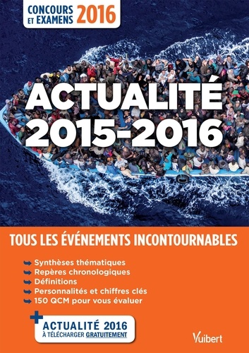 Actualité 2015-2016  Edition 2016