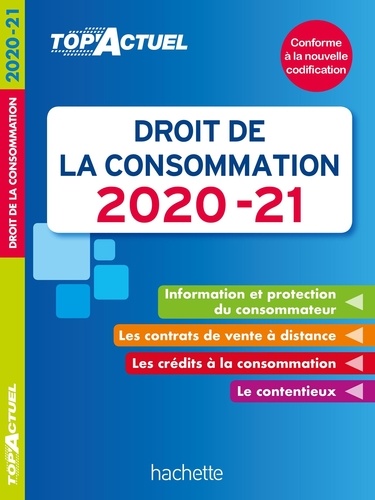 Droit de la consommation  Edition 2020-2021
