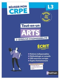 Arts 2e épreuve d'admissibilité L3