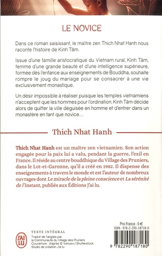 Le novice. La véritable histoire de Kinh Tâm, une incarnation de la compassion au Vietnam