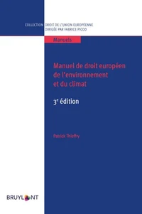 Manuel de droit européen de l'environnement