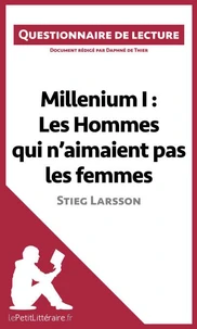 Millenium I : Les hommes qui n'aimaient pas les femmes de Stieg Larsson