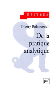 Thierry Bokanowski - De la pratique analytique.
