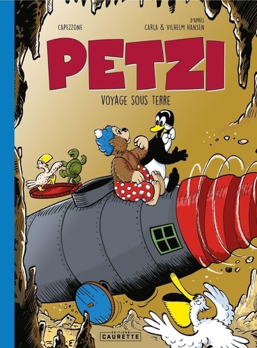 Petzi  Petzi voyage sous terre