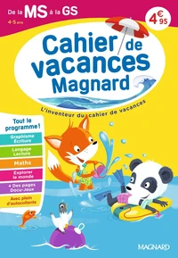 Cahier de vacances de la MS vers la GS