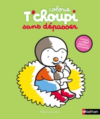 Thierry Courtin - Colorie T'choupi sans dépasser - Chaton.