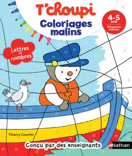 T'choupi coloriages malins MS. Moyenne Section