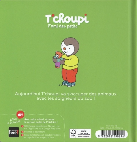 T'choupi va au zoo - A lire, à écouter - Thierry Courtin - Livres