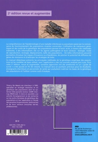 Initiation à la génétique des populations naturelles. Applications aux parasites et à leurs vecteurs 2e édition revue et augmentée - Occasion