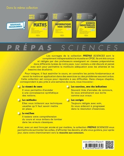 Physique-Chimie MPSI 5e édition