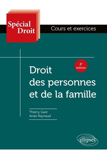 Droit des personnes et de la famille 2e édition