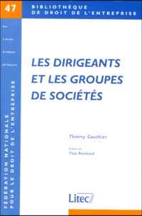 Thierry Gauthier - Les Dirigeants Et Les Groupes De Societes.