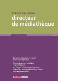 Thierry Giappiconi et Fabrice Anguenot - Je prends mon poste de directeur de médiathèque.