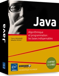 Java - Coffret de 2 livres : algorithmique et programmation : les bases indispensables.pdf