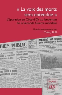 "La voix des morts sera entendue"