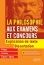 Thierry Hoquet - La philosophie aux examens et concours, prépas, licence, Capes/Agreg - Explication de texte et dissertation.