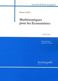 Mathématiques pour les économistes L2