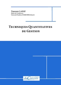 Techniques Quantitatives de Gestion L3