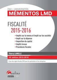 Thierry Lamulle - Fiscalité 2015-2016.