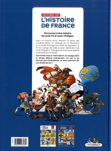 Histoire de l'histoire de France Tome 2 De Louis XV à Louis-Philippe