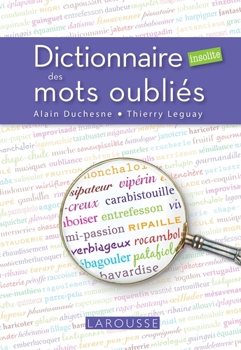 Dictionnaire insolite des mots oubliés