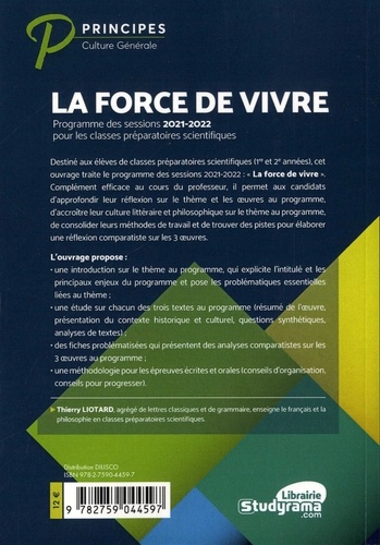 La force de vivre  Edition 2021-2022