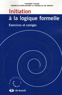 Initiation à la logique formelle