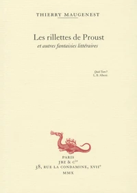 Les Rillettes de Proust