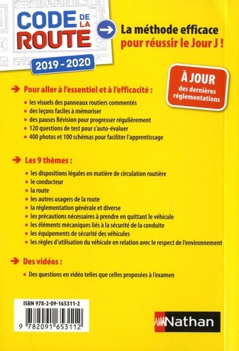 Code de la route  Edition 2019-2020