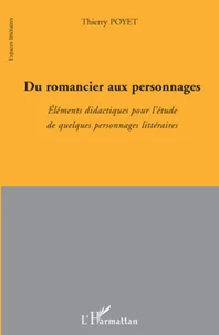 Du romancier aux personnages