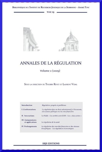 Thierry Revet - Annales de la régulation - Volume 2.