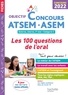 Thierry Vasse - ATSEM-ASEM - Les 100 questions de l'oral. Externe, internat, 3e voie. Catégorie C.