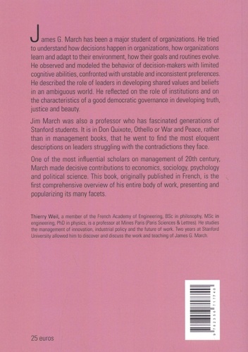 Invitation to read James G. March. Reflections on the processes of decision making, learning and change in organizations