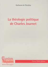 La théologie politique de Charles Journet