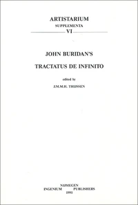 John Buridan's Tractatus de infinito