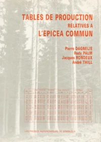 Tables de production relatives à l'épicéa commun